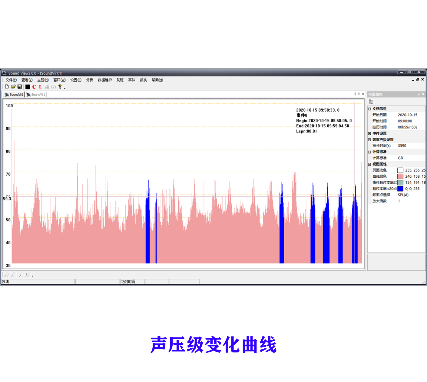 机场噪声阐发软件